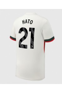 Chelsea Jorrel Hato #21 Voetbaltruitje Uit tenue 2025-26 Korte Mouw